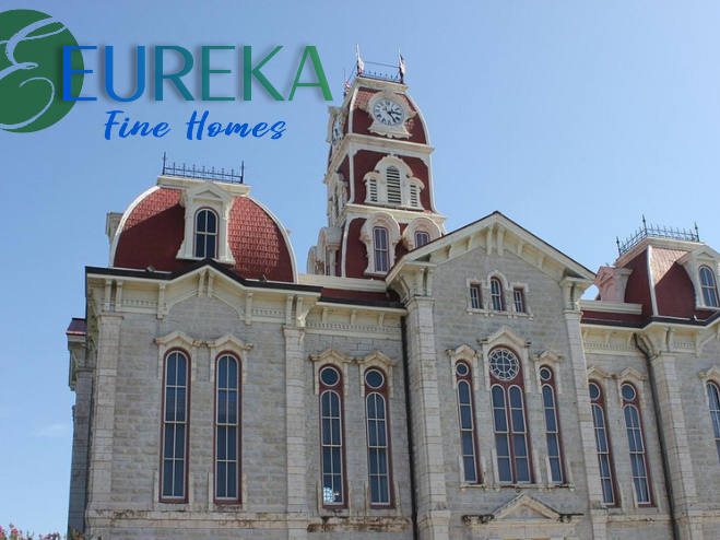 Eureka Fine Homes in Weatherford, Texas, showcasing meticulous craftsmanship and attention to detail.