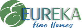 Eureka fine homes logo.